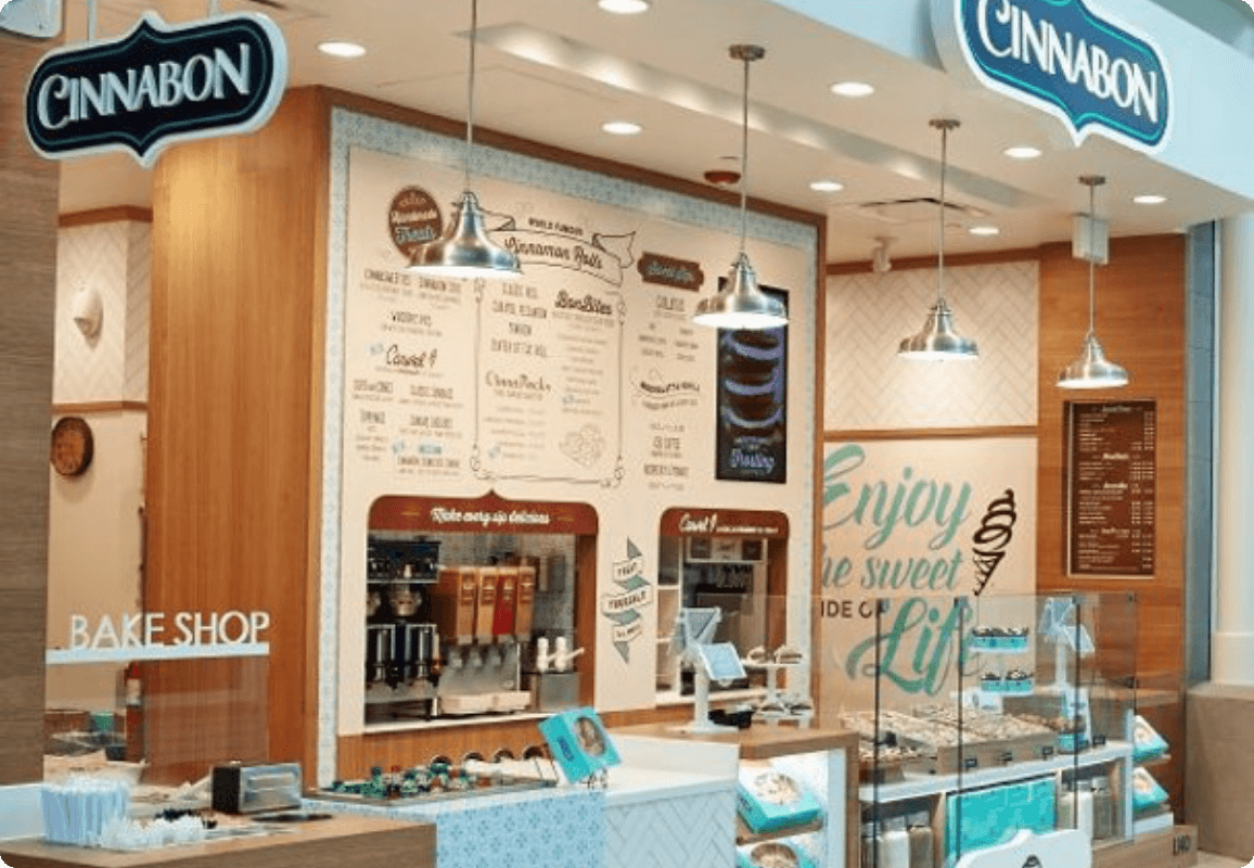 Cinnabon bakery